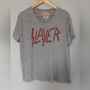 Chaser Classic Slayer Heather‎ Grey Graphic Tee